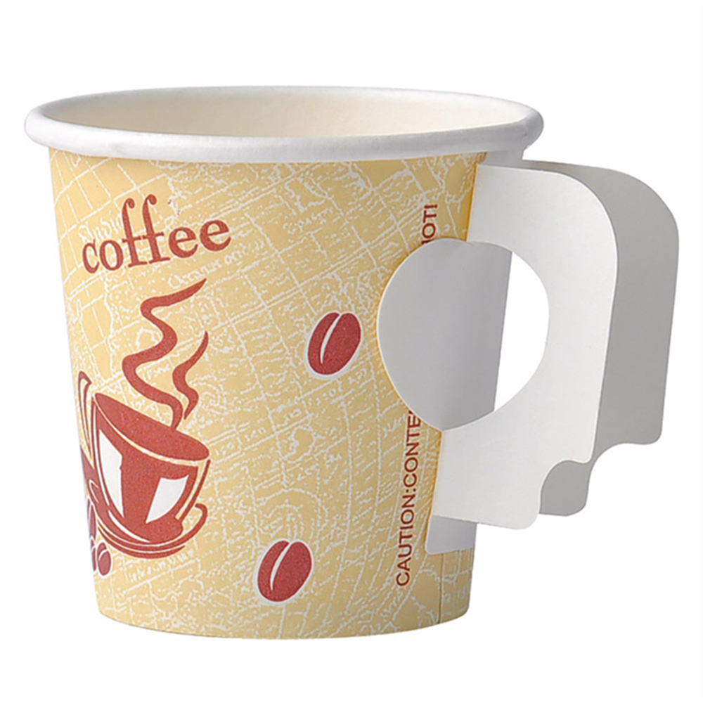 Coffee Paper Cup With Handle